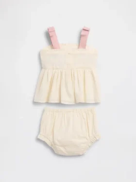 Besticktes Baby-Tanktop-Set