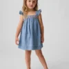 Besticktes Jeanskleid für Baby & Kleinkind