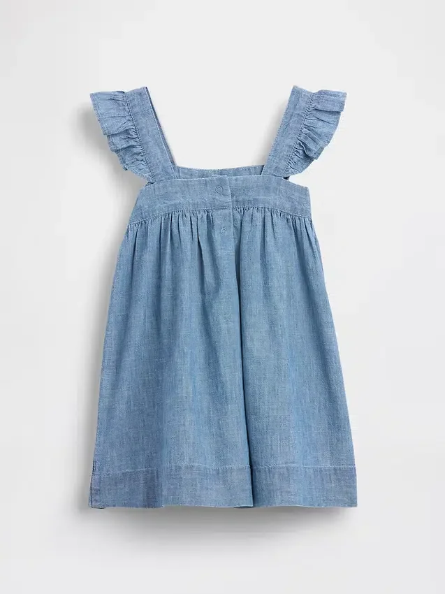 Besticktes Jeanskleid für Baby & Kleinkind