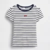 Besticktes Ripp-T-Shirt für Kinder