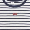 Besticktes Ripp-T-Shirt für Kinder