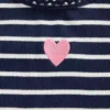 Besticktes T-Shirt mit Grafikprint aus geripptem Baumwollstoff für Baby & Kleinkind