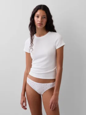 Bikini aus Bio-Stretch-Baumwolle
