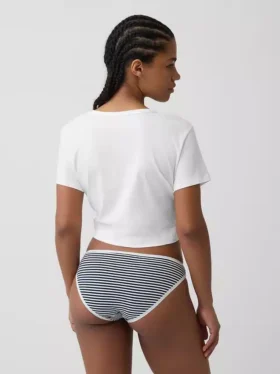 Bikini aus Bio-Stretch-Baumwolle