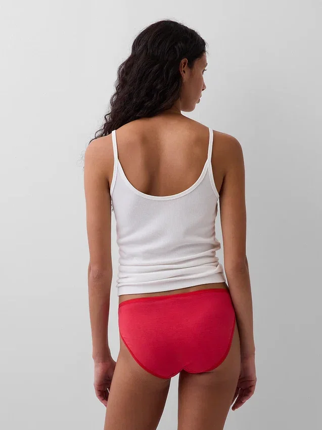 Bikini aus Bio-Stretch-Baumwolle