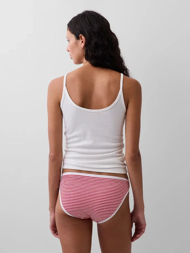Bikini aus Bio-Stretch-Baumwolle