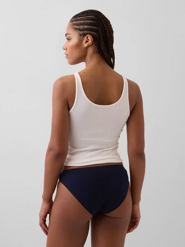 Bikini aus Bio-Stretch-Baumwolle
