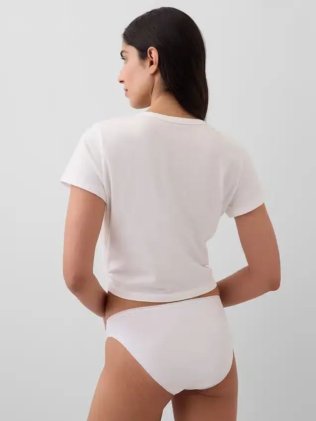 Bikini aus Bio-Stretch-Baumwolle