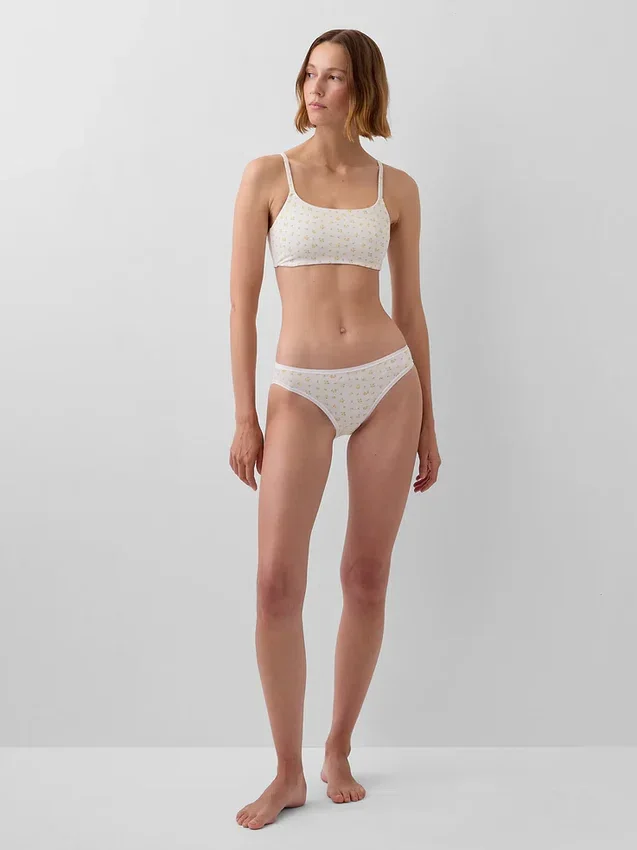Bikini aus Bio-Stretch-Baumwolle