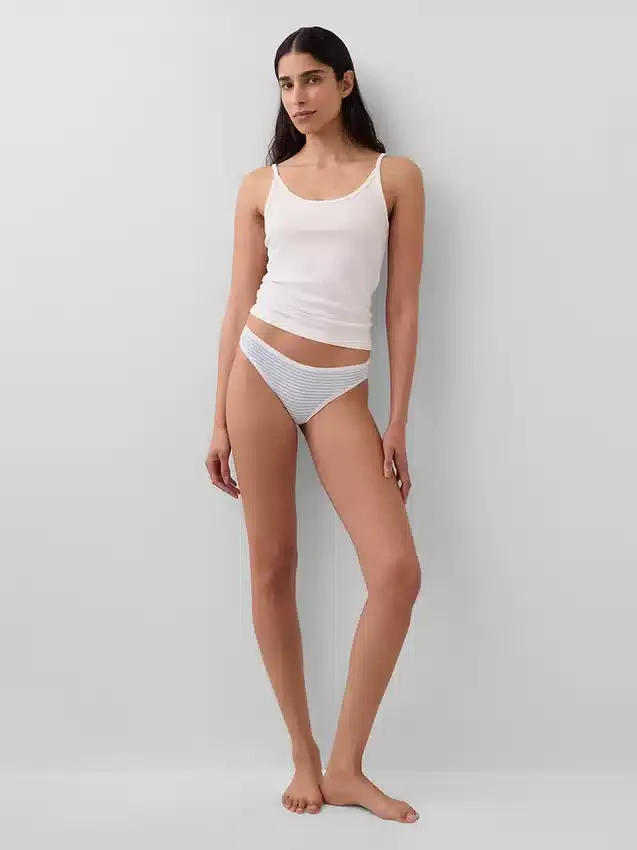 Bikini aus Bio-Stretch-Baumwolle