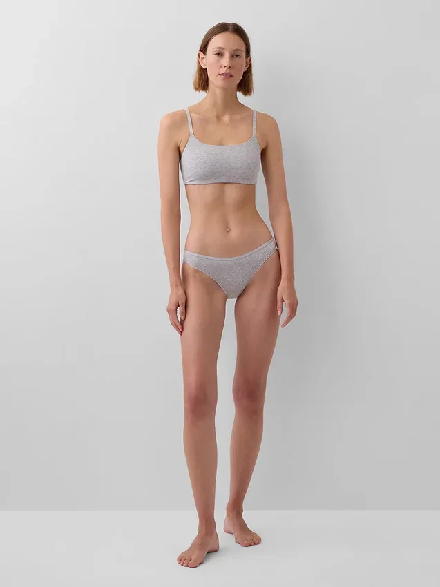 Bikini aus Bio-Stretch-Baumwolle