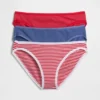 Bikini aus Bio-Stretch-Baumwolle (3er-Pack)