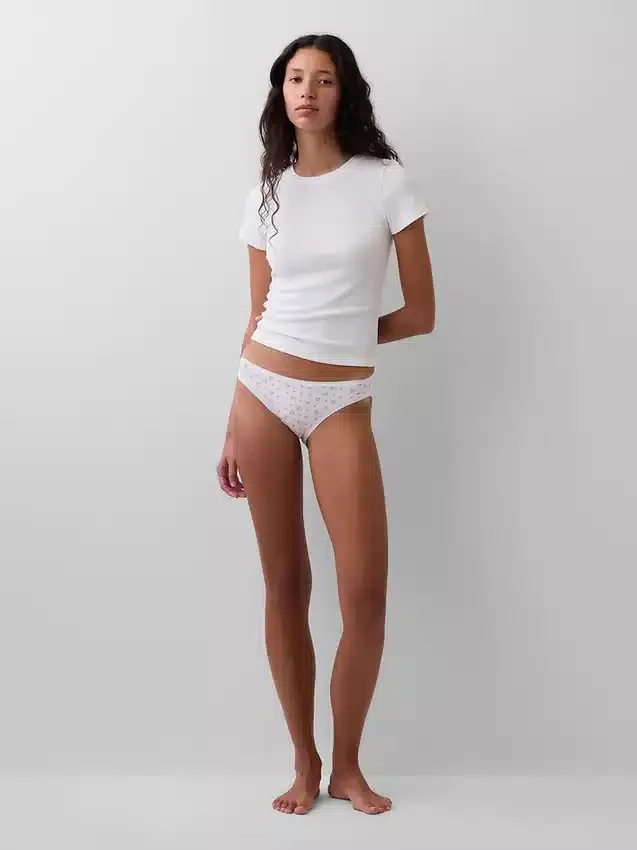 Bikini aus Bio-Stretch-Baumwolle