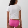 Bikini aus Bio-Stretch-Baumwolle mit Logo