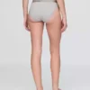 Bikini aus Bio-Stretch-Baumwolle mit Logo
