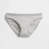 Bikini aus Bio-Stretch-Baumwolle mit Logo