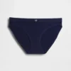 Bikini aus Bio-Stretch-Baumwolle mit Logo