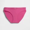 Bikini aus Bio-Stretch-Baumwolle mit Logo
