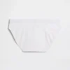 Bikini aus Bio-Stretch-Baumwolle mit Logo