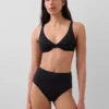 Bikini-Unterteil mit hoher Taille