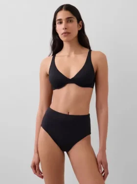 Bikini-Unterteil mit hoher Taille
