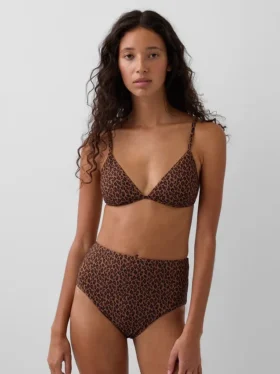Bikini-Unterteil mit hoher Taille