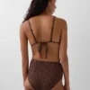 Bikini-Unterteil mit hoher Taille