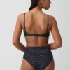 Bikini-Unterteil mit hoher Taille