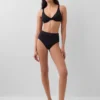 Bikini-Unterteil mit hoher Taille