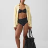 Bikini-Unterteil mit hoher Taille