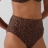 Bikini-Unterteil mit hoher Taille