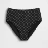 Bikini-Unterteil mit hoher Taille