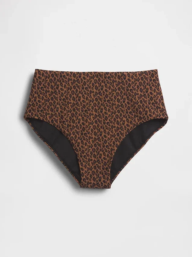 Bikini-Unterteil mit hoher Taille