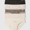 Bio-Bikini-Slips aus Stretch-Baumwolle für Kinder (5er-Pack)