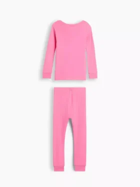 Bio-Pyjama-Set aus gebürsteter Baumwolle für Baby & Kleinkind mit im Dunkeln leuchtendem Skelett-Motiv