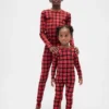 Bio-Pyjama-Set aus gebürsteter Baumwolle für Kinder und Babys