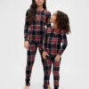Bio-Pyjama-Set aus gebürsteter Baumwolle für Kinder und Babys