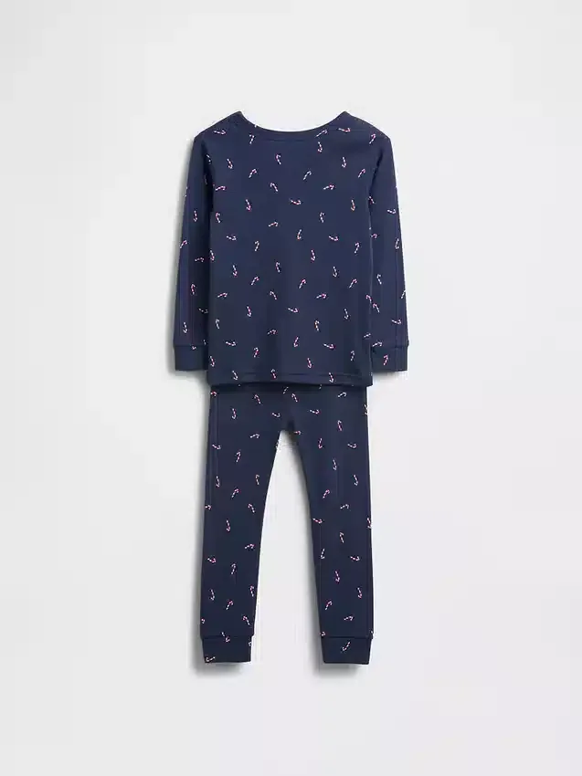 Bio-Pyjama-Set aus gebürsteter Baumwolle für Kinder und Babys