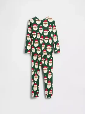 Bio-Pyjama-Set aus gebürsteter Baumwolle für Kinder und Babys