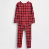 Bio-Pyjama-Set aus gebürsteter Baumwolle für Kinder und Babys