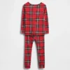 Bio-Pyjama-Set aus gebürsteter Baumwolle für Kinder und Babys