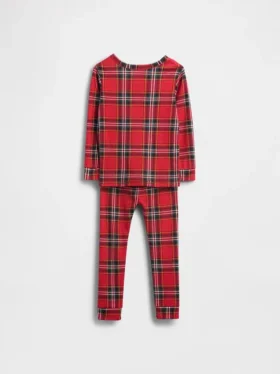Bio-Pyjama-Set aus gebürsteter Baumwolle für Kinder und Babys