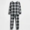 Bio-Pyjama-Set aus gebürsteter Baumwolle für Kinder und Babys