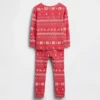 Bio-Pyjama-Set aus gebürsteter Baumwolle für Kinder und Babys