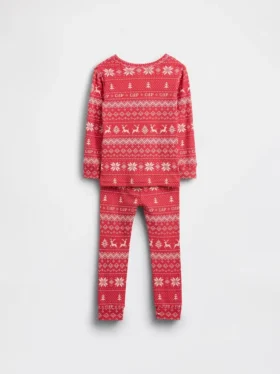 Bio-Pyjama-Set aus gebürsteter Baumwolle für Kinder und Babys