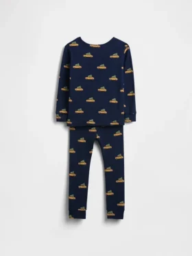 Bio-Pyjama-Set aus gebürsteter Baumwolle für Kinder und Babys