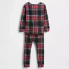 Bio-Pyjama-Set aus gebürsteter Baumwolle für Kinder und Babys