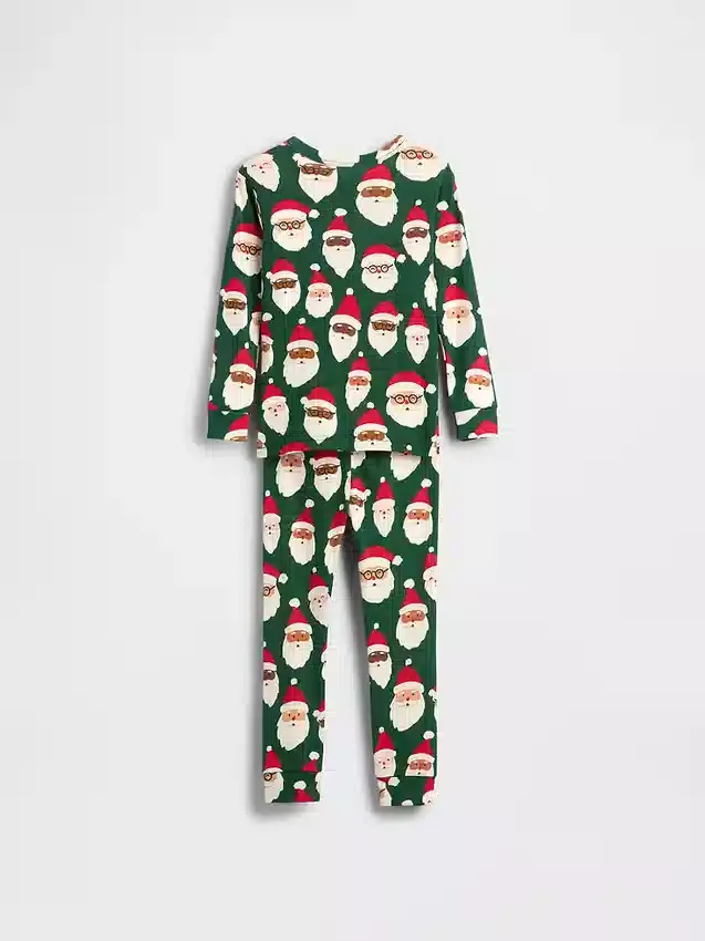 Bio-Pyjama-Set aus gebürsteter Baumwolle für Kinder und Babys