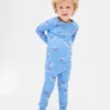 Bio-Pyjama-Set aus gebürsteter Baumwolle für Kinder und Babys