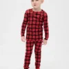 Bio-Pyjama-Set aus gebürsteter Baumwolle für Kinder und Babys